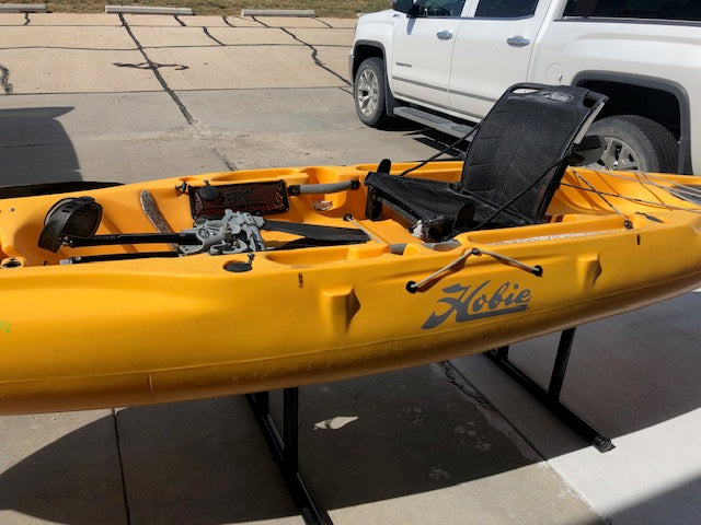 2018 Hobie Outback with Mirage 180 Turbo Fins