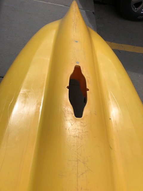 2018 Hobie Outback with Mirage 180 Turbo Fins